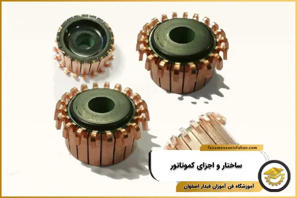 ساختار و اجزای کموتاتور