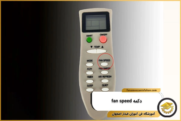 دکمه fan speed