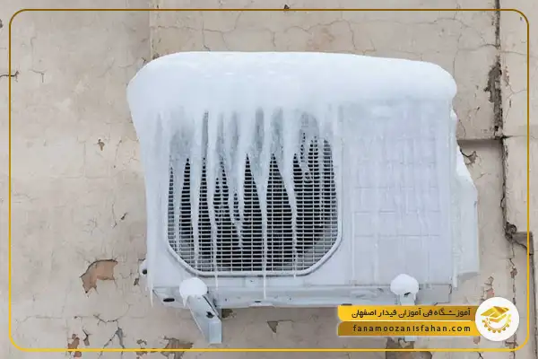 یخ زدگی در اواپراتور، دلیل کارکردن یکسره کولر گازی