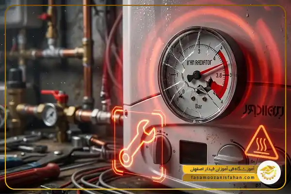 علت بالا رفتن فشار پکیج
